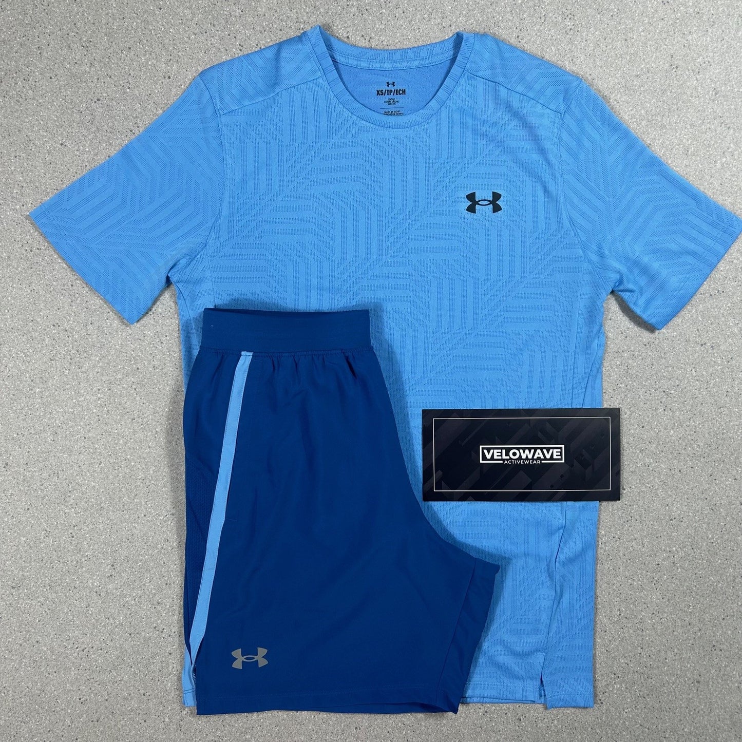Blue Under Armour Shorts Set