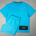 Baltic Blue Nike Miler Set - Velowave-activewear