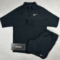 Black Nike 1/4 Zip Set - Velowave-activewear