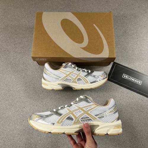 Asics Gel-1130 White / Dune - Velowave-activewear