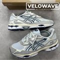 Asics Gel NYC - White Grey Midnight - Velowave-activewear