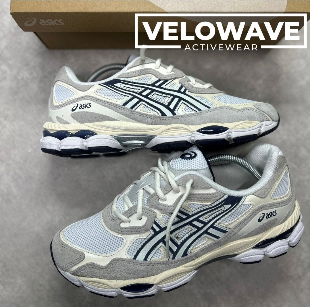 Asics Gel NYC - White Grey Midnight - Velowave-activewear