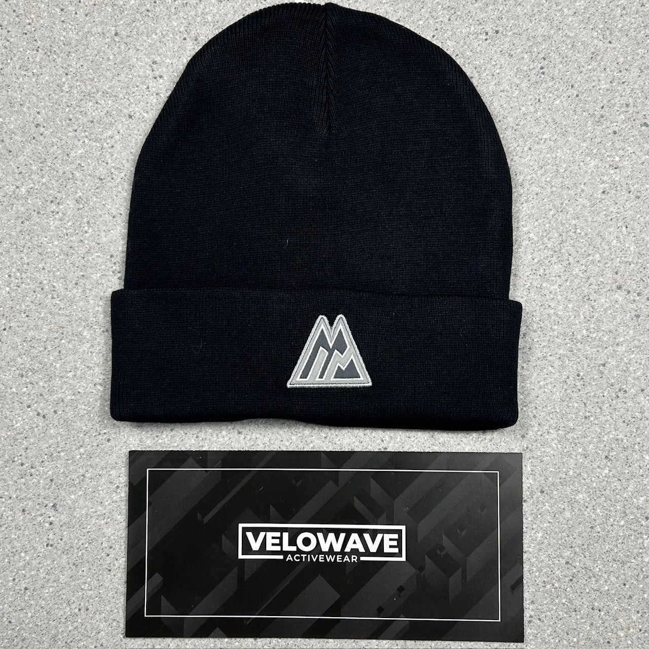 Montirex Black Beanie - Velowave-activewear