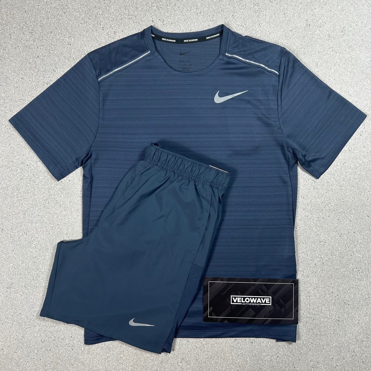 Thunder Blue Nike Miler Set - Velowave-activewear