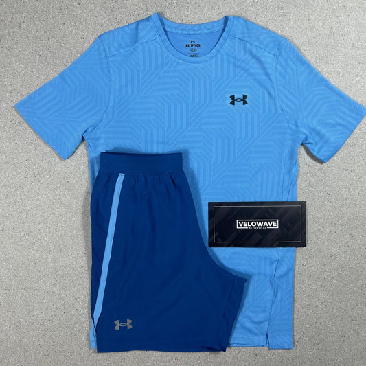 Blue Under Armour Shorts Set
