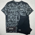 Under Armour Printed Set Black - Velowave-activewear